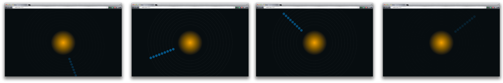 Orbiting animation 01