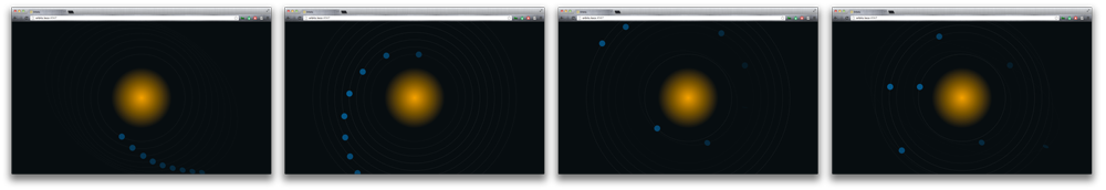 Orbiting animation 02