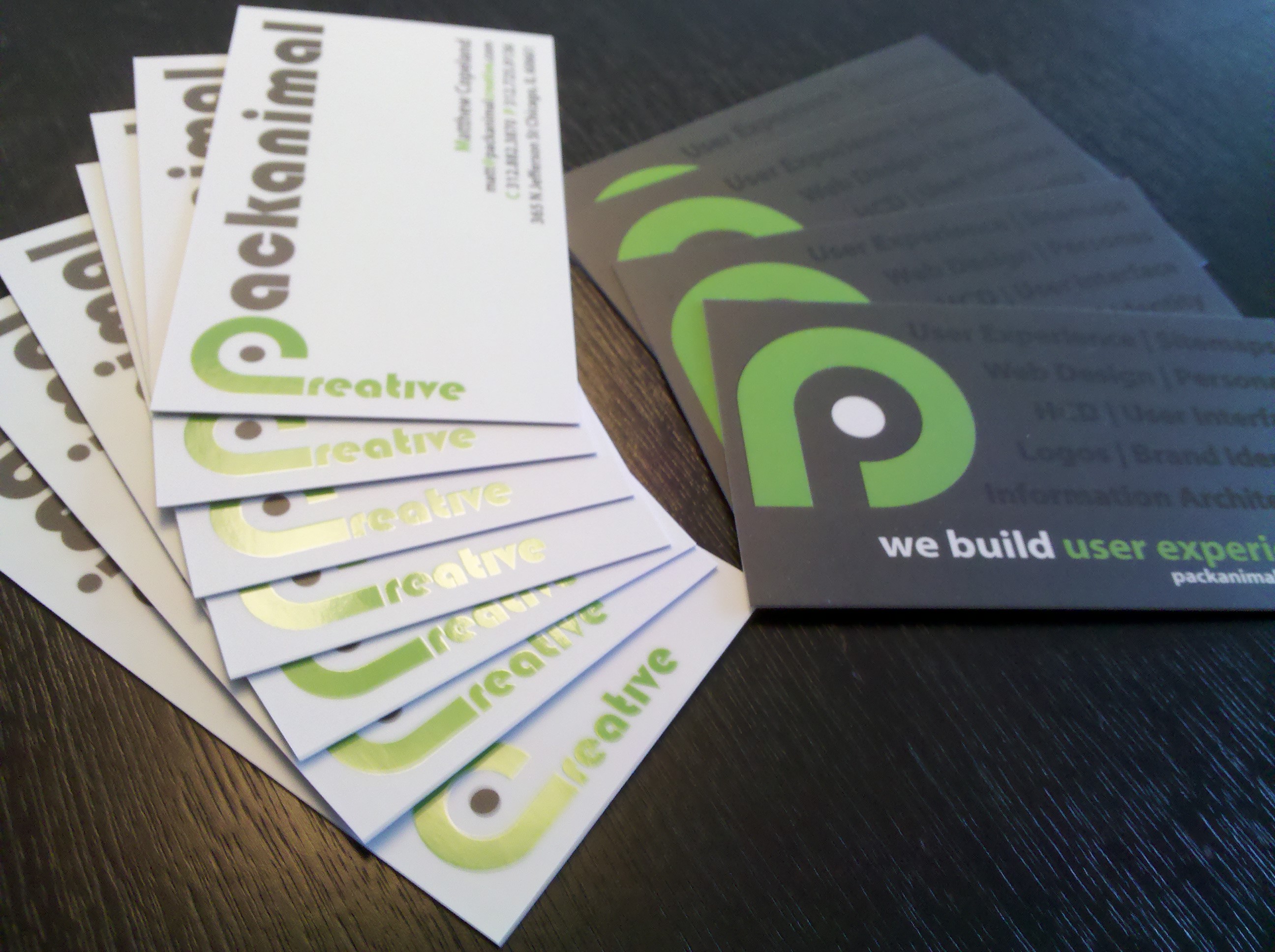 Packanimal Creative biz-cards