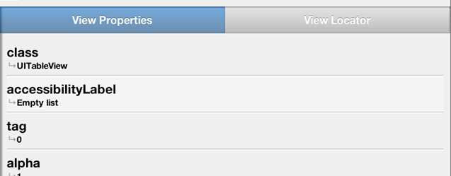 Symbiote View Properties - Polished