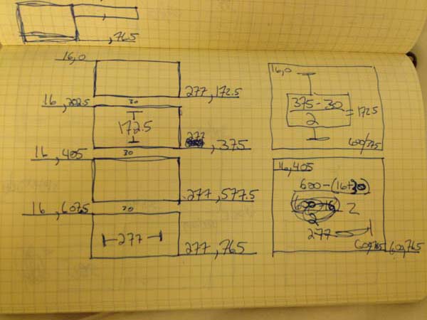 Collagio layout sketches 6